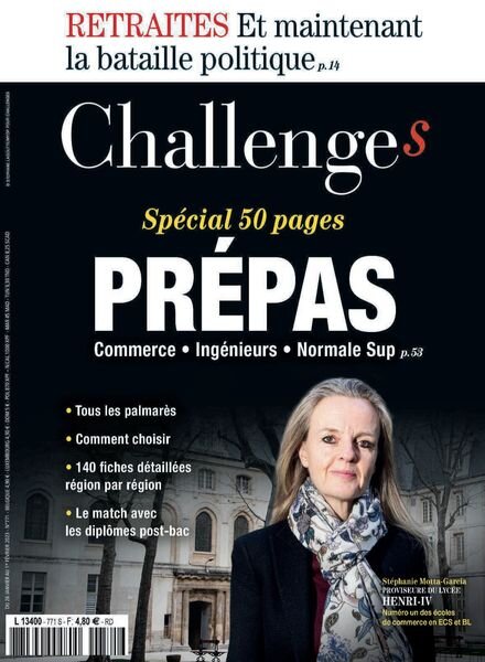 Challenges – 26 Janvier 2023 Cover