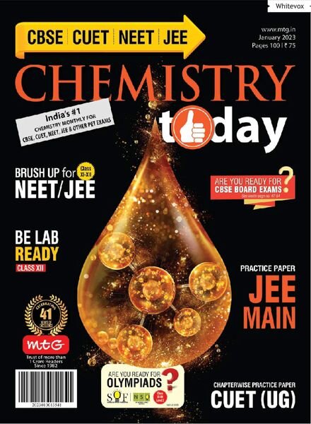 Chemistry Today – January 2023 Cover