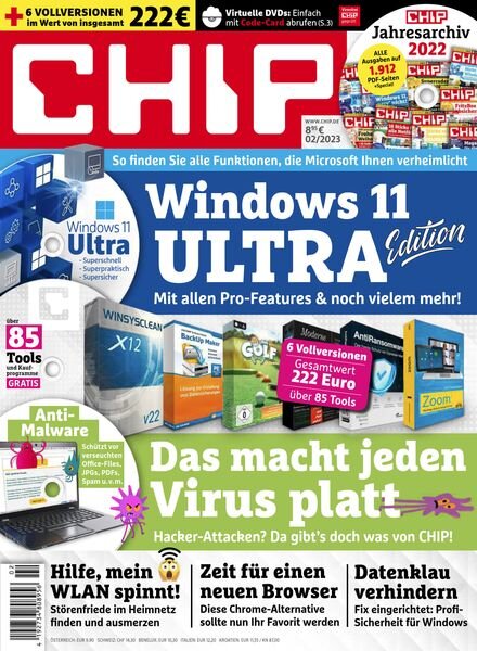 CHIP – Februar 2023 Cover