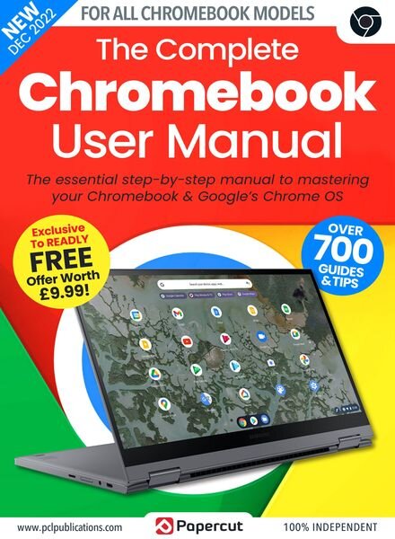 Chromebook For Chrome OS – December 2022 Cover