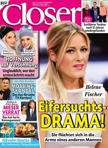 Closer Germany – 21 Dezember 2022 Cover