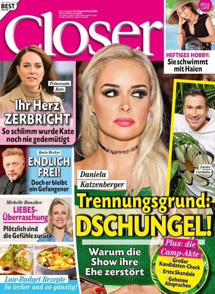 Closer Germany – 4 Januar 2023 Cover