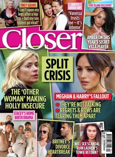Closer UK – 01 February 2023 Cover