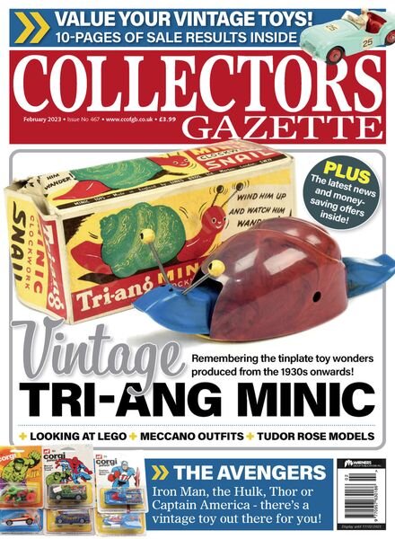 Collectors Gazette – February 2023 Cover
