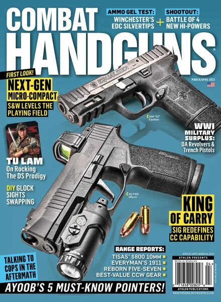 Combat Handguns – March 2023 Cover