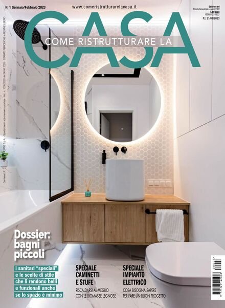 Come Ristrutturare la Casa – Gennaio-Febbraio 2023 Cover