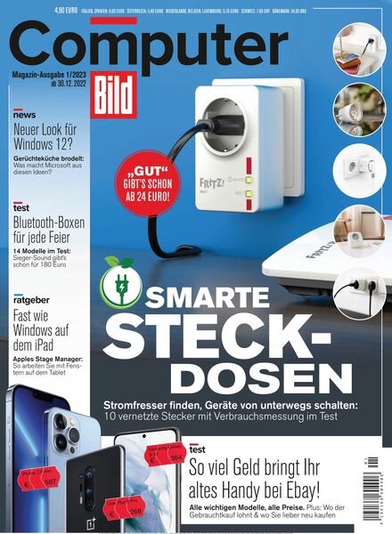 Computer Bild Germany – 30 Dezember 2022 Cover