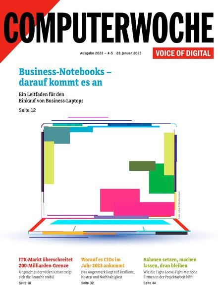 Computerwoche – 23 Januar 2023 Cover