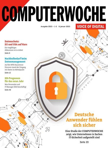 Computerwoche – 9 Januar 2023 Cover