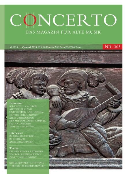 Concerto – Januar 2023 Cover
