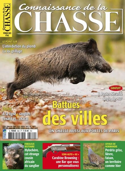 Connaissance de la Chasse – Fevrier 2023 Cover