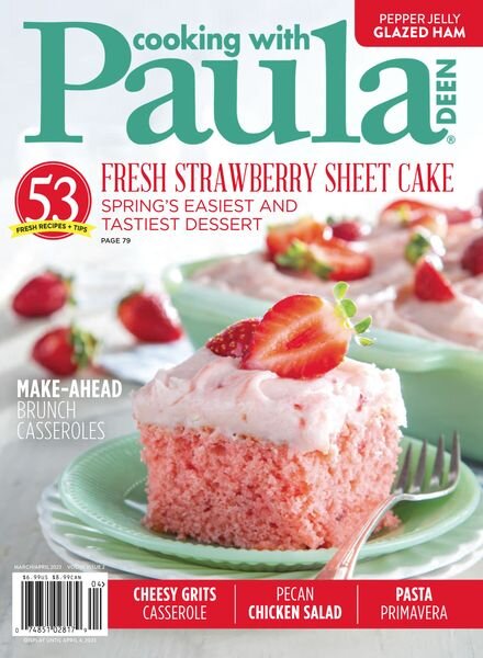 Cooking with Paula Deen – March 2023 Cover