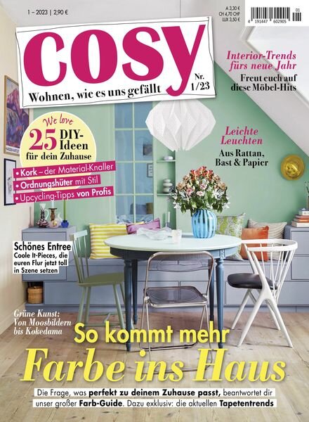 Cosy – Februar 2023 Cover