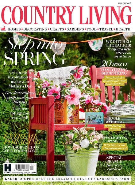 Country Living UK – March 2023 Cover