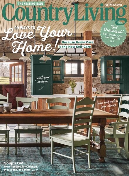 Country Living USA – February 2023 Cover