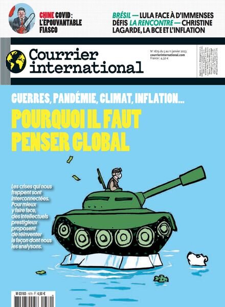 Courrier International – 5 Janvier 2023 Cover