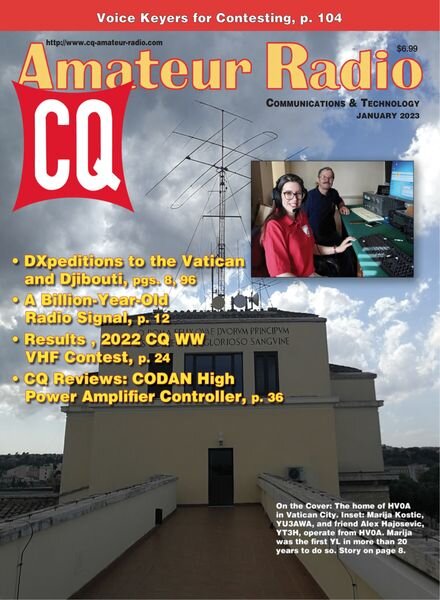 CQ Amateur Radio – January 2023 Cover