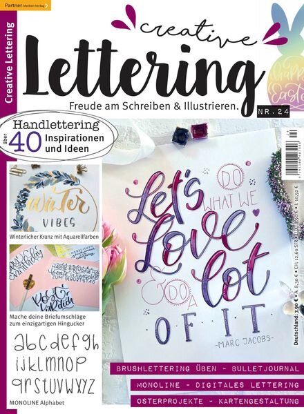 Creative Lettering – Januar 2023 Cover
