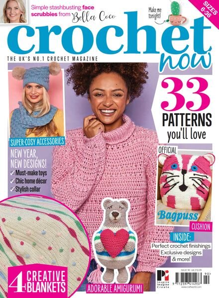Crochet Now – Issue 90 – January 2023 Cover