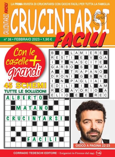 Crucintarsi Facili – gennaio 2023 Cover