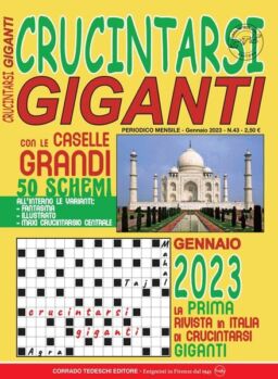 Crucintarsi Giganti – 10 gennaio 2023