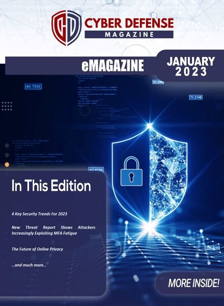 Cyber Defense Magazine – January 2023 Cover
