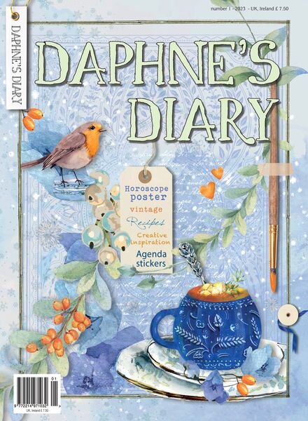 Daphne’s Diary English Edition – January 2023 Cover