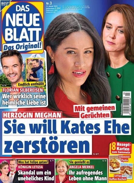Das Neue Blatt – 11 Januar 2023 Cover