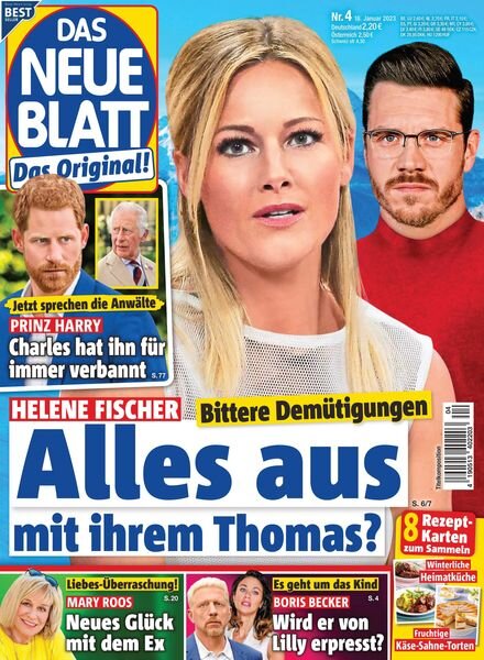 Das Neue Blatt – 18 Januar 2023 Cover