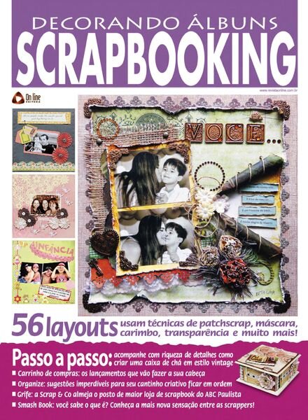 Decorando Albuns Scrapbooking – setembro 2022 Cover