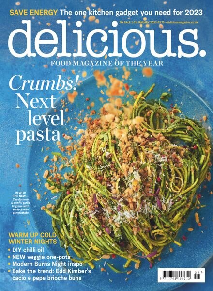 delicious UK – January 2023 Cover