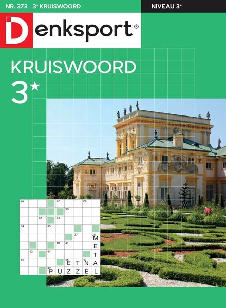 Denksport Kruiswoord 3 – 29 december 2022 Cover