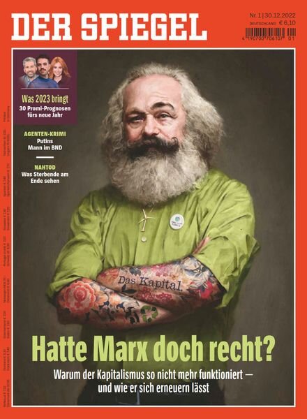 Der SPIEGEL – 01 Janaur 2023 Cover