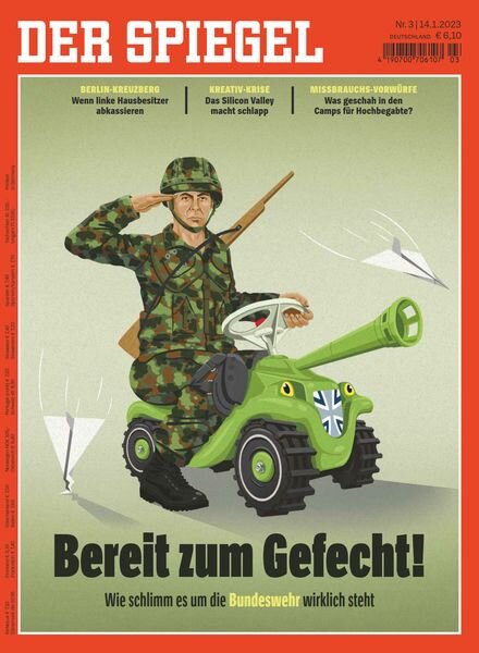 Der Spiegel – 14 Januar 2023 Cover