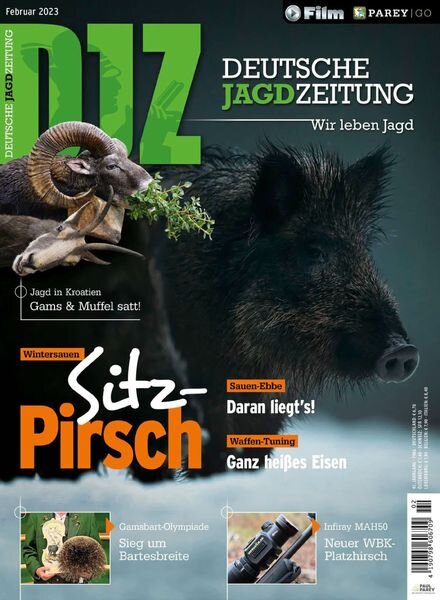 Deutsche Jagdzeitung – Februar 2023 Cover