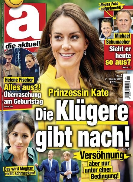 die aktuelle – 21 Januar 2023 Cover