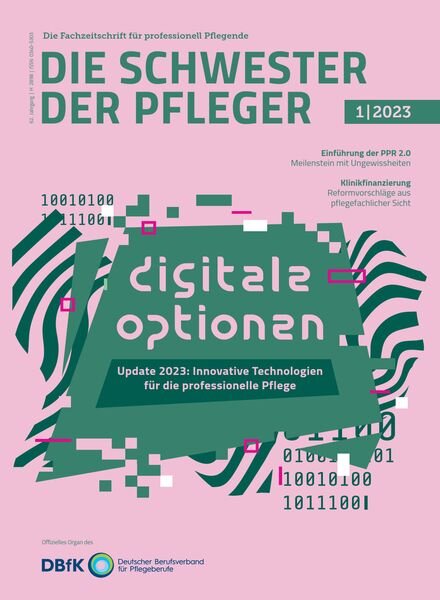 Die Schwester Der Pfleger – Nr 1 2023 Cover