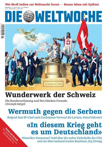 Die Weltwoche – 05 Januar 2023 Cover