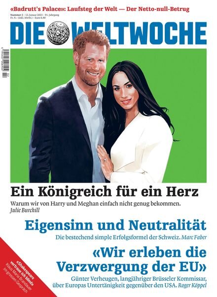 Die Weltwoche – 12 Januar 2023 Cover