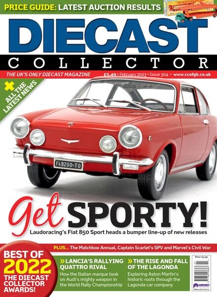 Diecast Collector – February 2023 Cover
