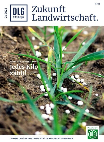 DLG Mitteilungen – Januar 2023 Cover