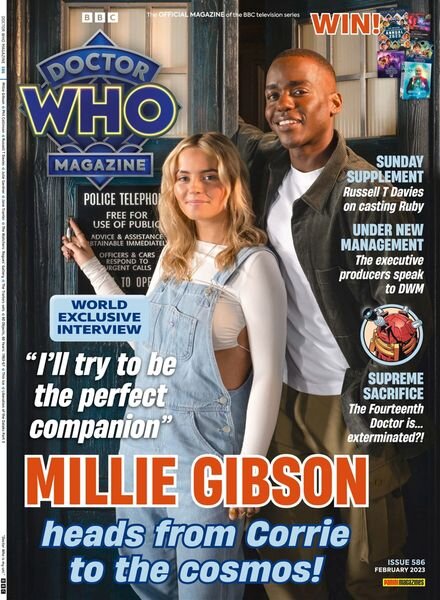 Doctor Who Magazine – Issue 586 – February 2023 Cover