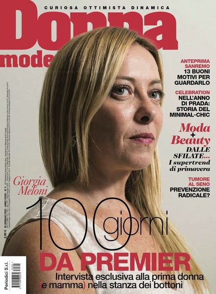 Donna Moderna – 26 Gennaio 2023 Cover