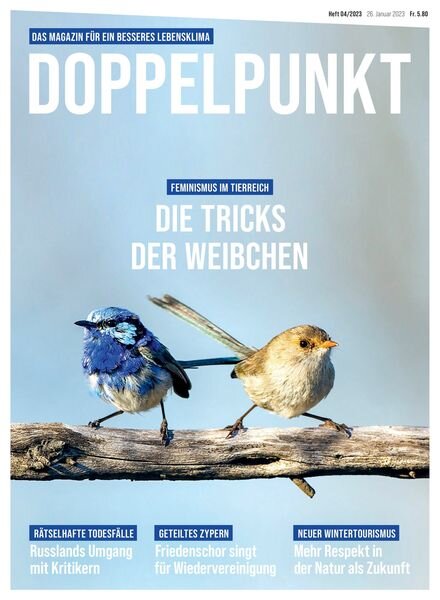 Doppelpunkt – 26 Januar 2023 Cover