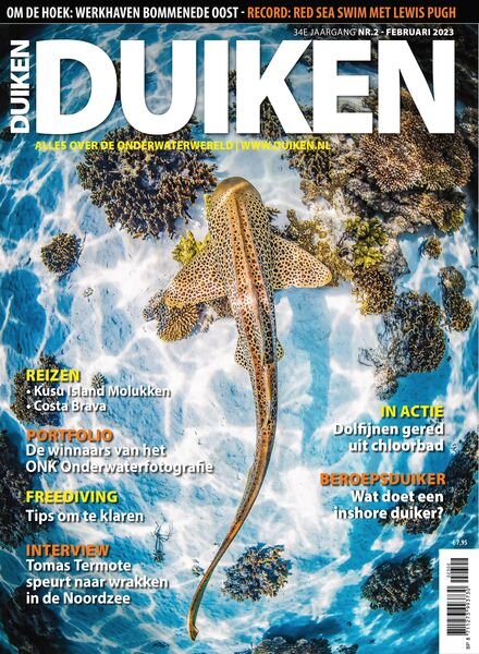 Duiken – februari 2023 Cover