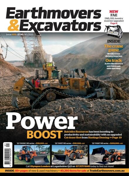 Earthmovers & Excavators – January 2023 Cover
