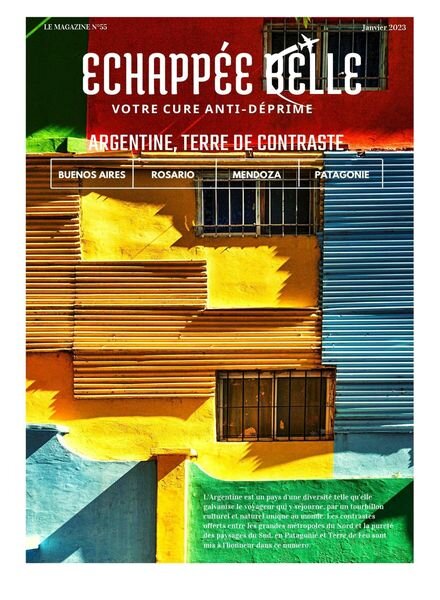 Echappee Belle Magazine – janvier 2023 Cover