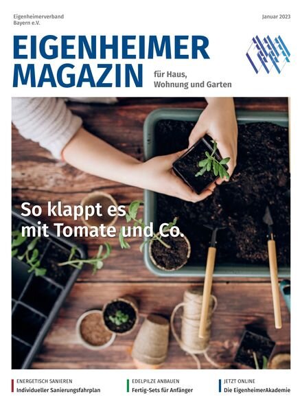 Eigenheimer aktuell – Januar 2023 Cover