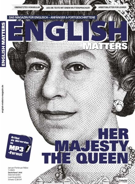 English Matters German Edition – Januar-Marz 2023 Cover