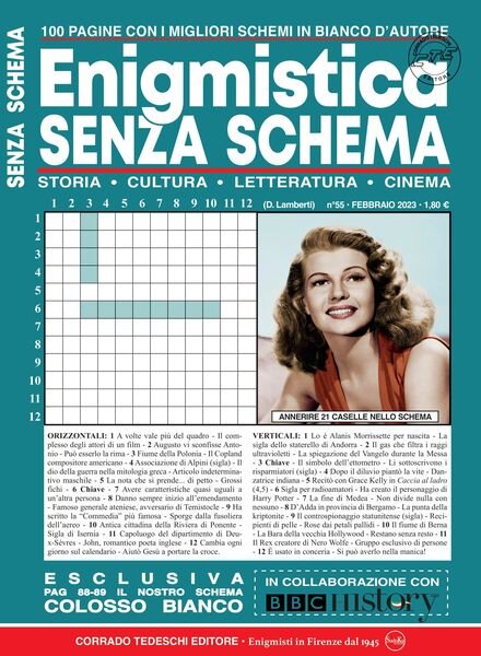Enigmistica Senza Schema – febbraio 2023 Cover
